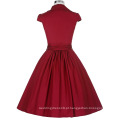 Grace Karin Wholesale Cap Sleeve Short 50s 60s vestido Vintage Retro Party Women Vestidos de verão CL6087-4